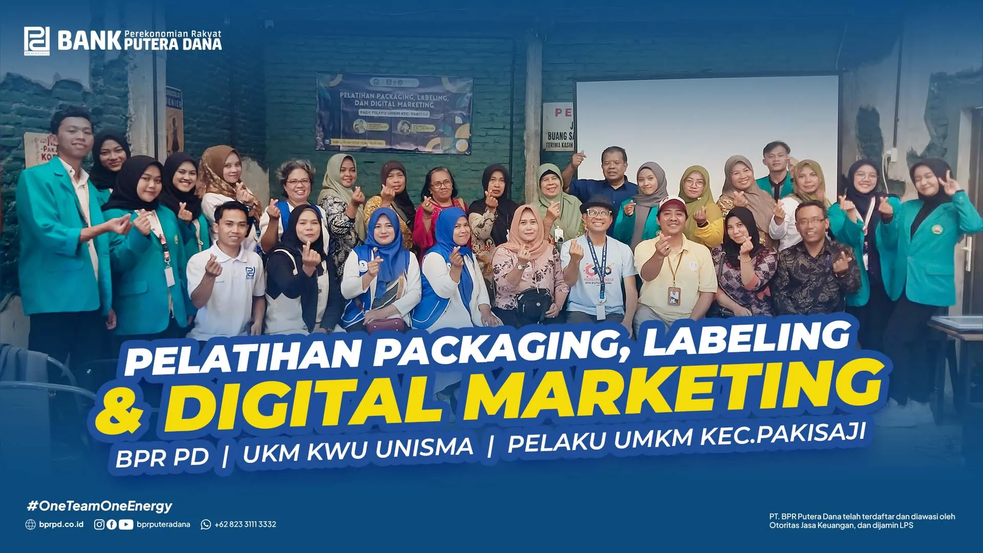 LITERASI & EDUKASI-UKM KWU UNISMA-PELAKU UMKM KECAMATAN PAKISAJI