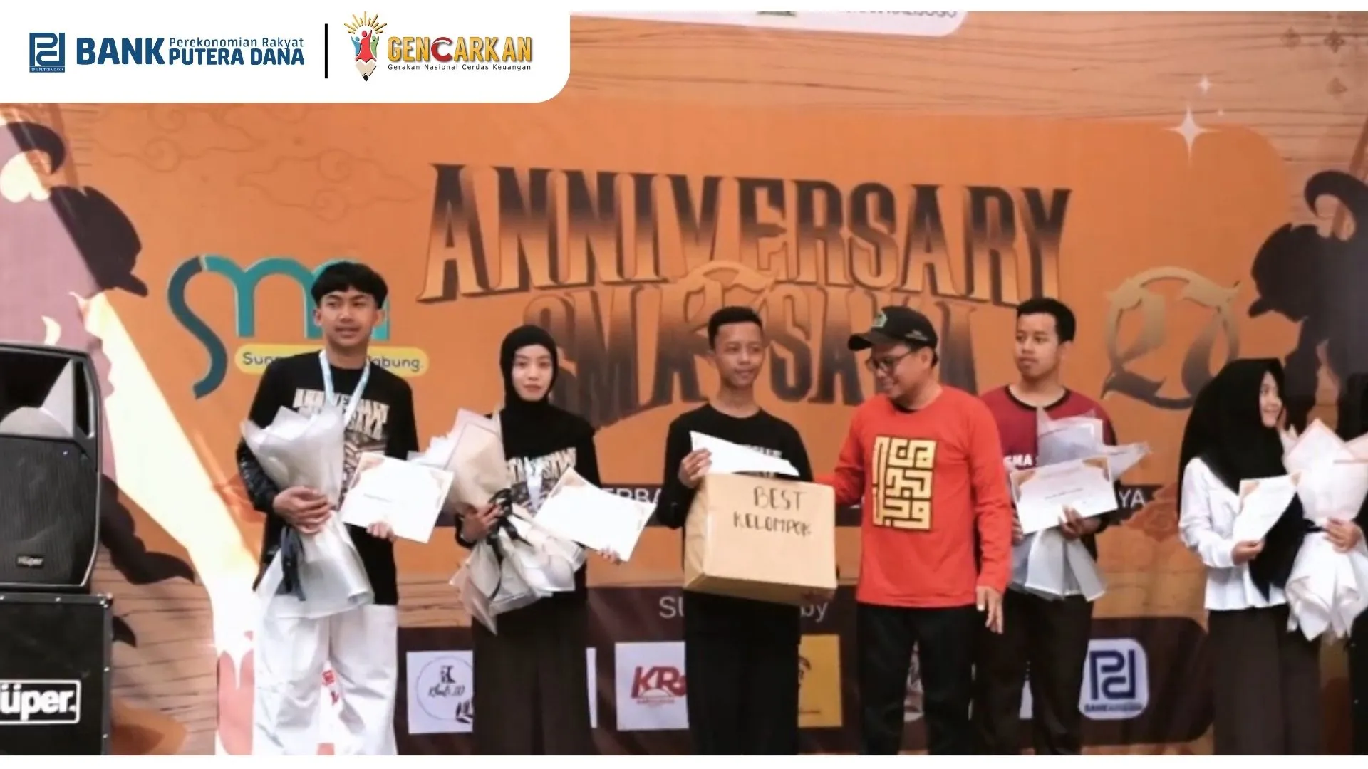 BPR Putera Dana Support Perayaan Milad SMA Sunan Kalijogo Jabung
