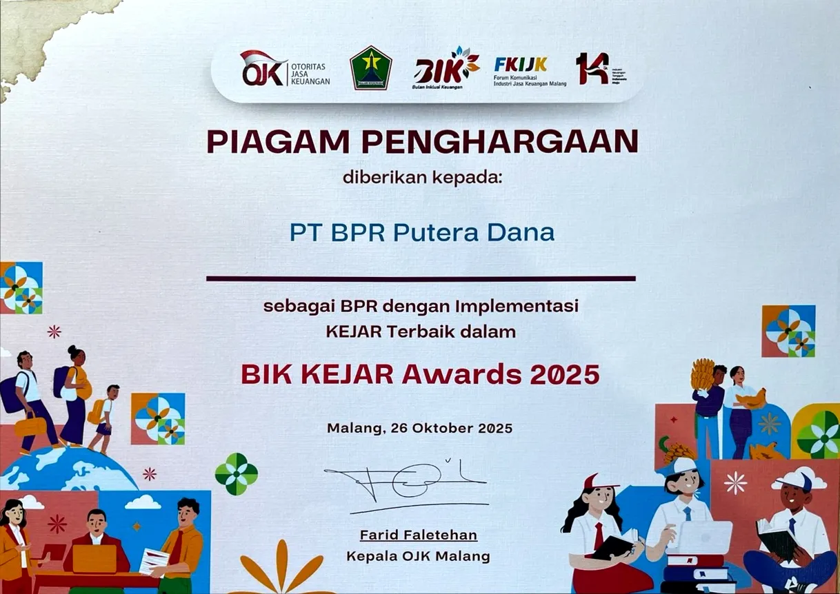 Mendorong Inklusi Keuangan Sejak Dini melalui BIK KEJAR Award 2025